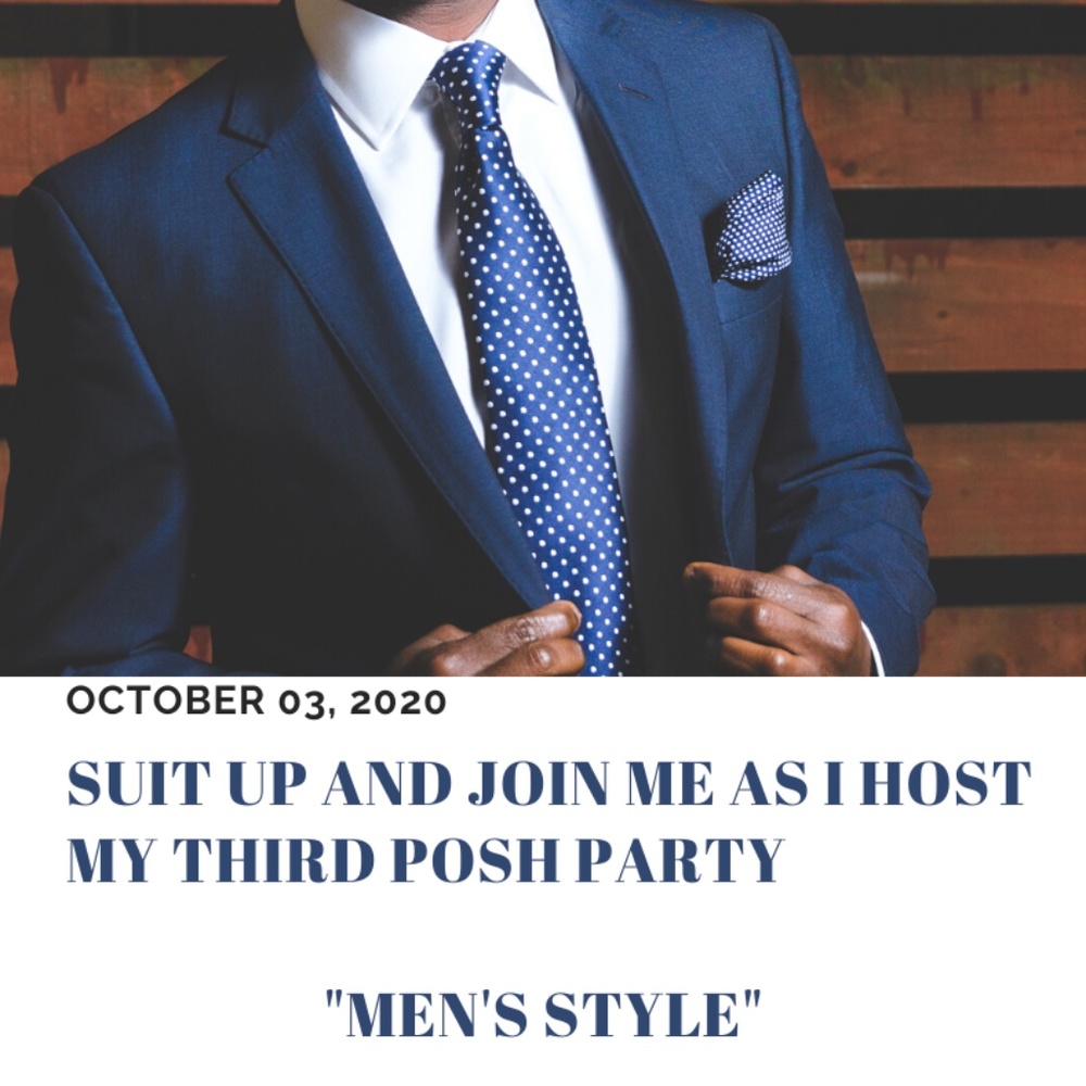 POSH PARTY, "MEN'S STYLE," -- 10-03-2020